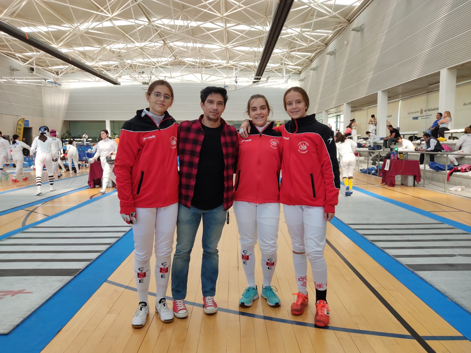 Buen trabajo de las tiradoras del CNE en Valladolid